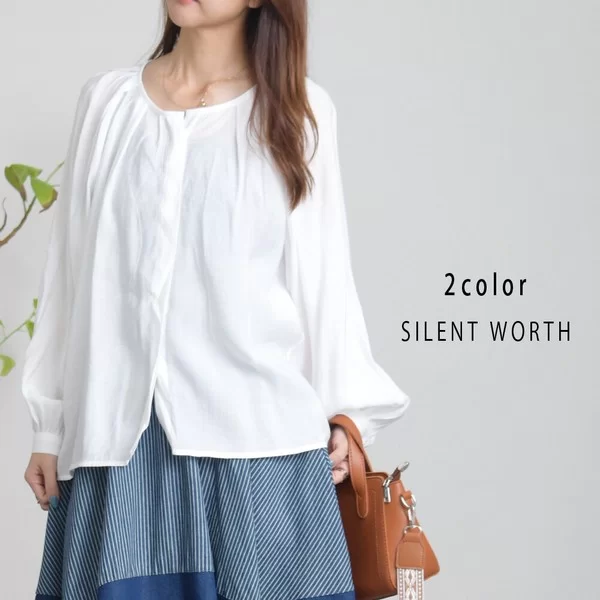 比翼ビッグスリーブブラウス