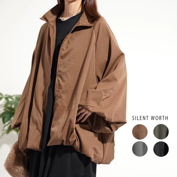 バルーンラグランブルゾン