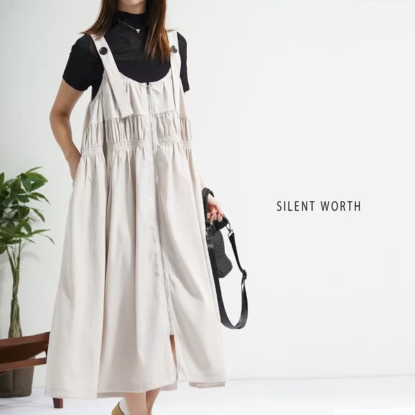 【2026新作】フロントジップデザインジャンスカ(s)