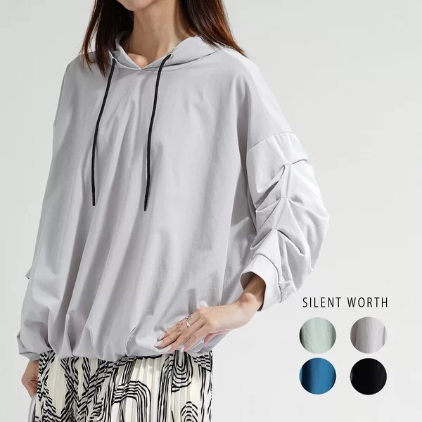 【2026新作】裾タックバルーンパーカー(n)