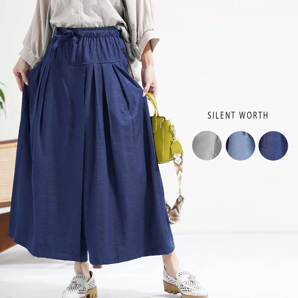 【2026新作】デニムタックラップフレアパンツ♪