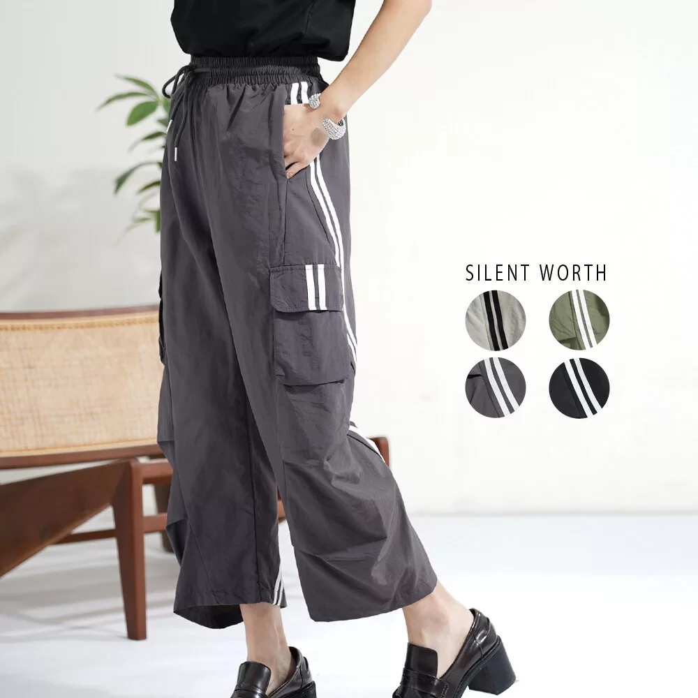【2026新作】ライン使いカーゴパンツ♪