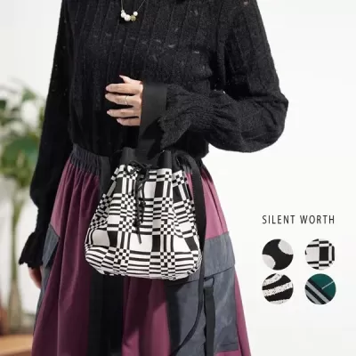 【2025新作】総柄巾着バッグ(n)