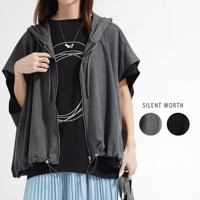 【2026新作】ジップアップシャーリングパーカー(n)