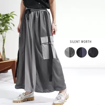 【2026新作】メッシュ切替フレアパンツ(n)