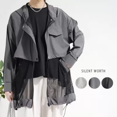 【2026新作】メッシュレイヤードブルゾン(n)