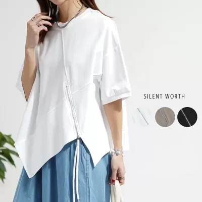 【2026新作】アシメジップ使いプルオーバー(n)