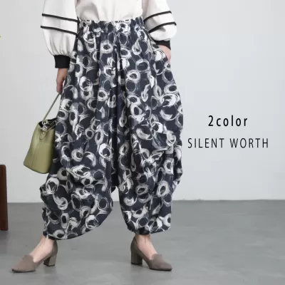 変形ドットビッグパンツ♪
