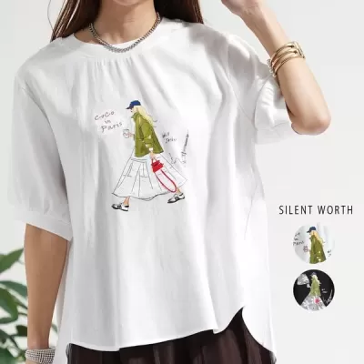 【2026新作】GIRLプリントTシャツ(n)